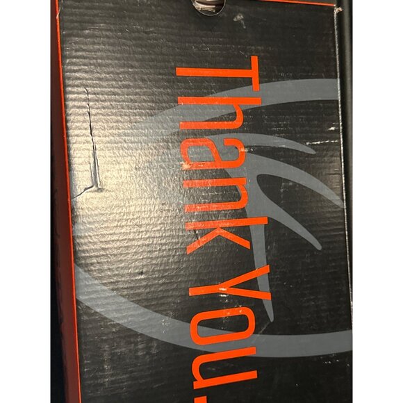 Deer Stags Mens Lodge Round Toe Slip on Slippers, Navy/White Knit, Size S, NIB - Picture 3 of 4